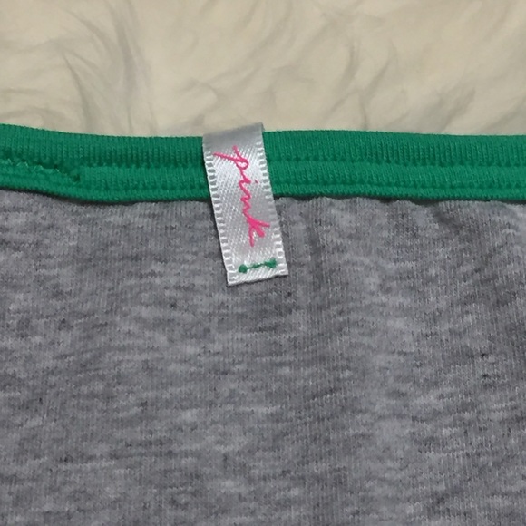 VS PINK Lucky Panties! 4 Leaf Clover Cotton Boyshort - Picture 9 of 12